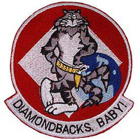 VFA-102 Diamondbacks Baby Navy Patch - HATNPATCH