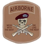 Airborne Mess With The Best Desert Army Patch - HATNPATCH