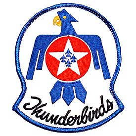 USAF Thunderbirds Medium Air Force Patch - HATNPATCH