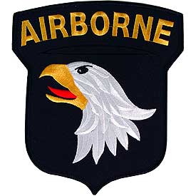 101st Airborne Division Medium Army Patch - HATNPATCH