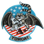 Tomcat A+ Medium Navy Patch - HATNPATCH