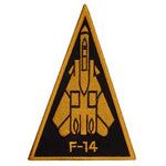 F-14 Tomcat Medium Navy Patch - HATNPATCH