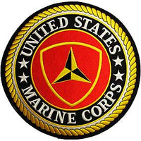 Large 3rd Marine Division "Seal Style" Marine Corps Patch - HATNPATCH