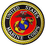 Medium US Marine Corps Seal w/color Patch - HATNPATCH