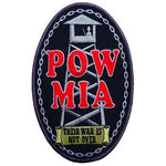 POW/MIA Oval Tower Patch - HATNPATCH