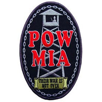 POW/MIA Oval Tower Patch - HATNPATCH