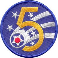 5TH AIR FORCE PATCH - HATNPATCH