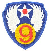 9TH AIR FORCE PATCH - HATNPATCH