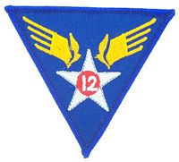 12TH AIR FORCE PATCH - HATNPATCH