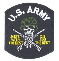 US ARMY MESS/BEST PATCH - HATNPATCH