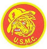 USMC DEVIL DOG PATCH - HATNPATCH