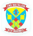 2ND BN 5TH MARINE PATCH - HATNPATCH