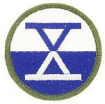 10TH CORPS PATCH - HATNPATCH