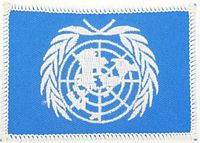 UNITED NATIONS FLAG PATCH - HATNPATCH