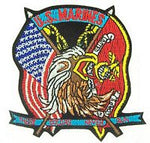 USMC THESE COLORS NEVER RUN PATCH - HATNPATCH