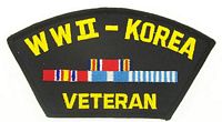 WWII/KOREA VET PATCH - HATNPATCH