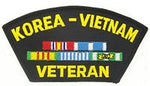 KOREA/VIETNAM VET PATCH - HATNPATCH
