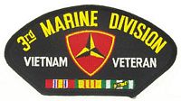 3RD MAR DIV VIETNAM VET PATCH - HATNPATCH