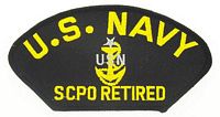 USN SCPO RETIRED PATCH - HATNPATCH