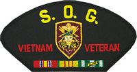 SOG VIETNAM VET PATCH - HATNPATCH