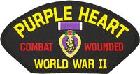 PURPLE HEART WWII PATCH - HATNPATCH
