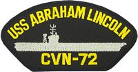 USS ABRAHAM LINCOLN PATCH - HATNPATCH