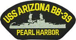 USS ARIZONA PATCH - HATNPATCH