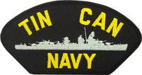 TIN CAN NAVY PATCH - HATNPATCH