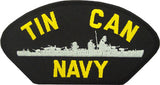 TIN CAN NAVY PATCH - HATNPATCH