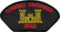 COMBAT ENGINEER IRAQ PATCH - HATNPATCH