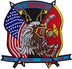 LG USMC THESE COLORS NEVER RUN PATCH - HATNPATCH