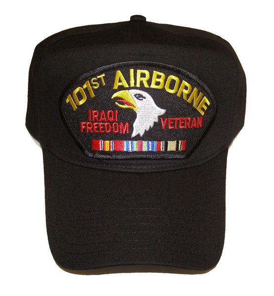 101ST AIRBORNE OIF VETERAN HAT W/ RIBBONS - HATNPATCH