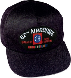 82ND AIRBORNE OIF HAT W/ RIBBONS - HATNPATCH