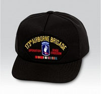 173RD AIRBORNE OPERATION IRAQI FREEDOM HAT - HATNPATCH