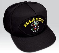 Disabled Veteran Hat - HATNPATCH