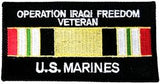 Operation Iraqi Freedom Ribbon Veteran U.S. Marines PATCH - HATNPATCH
