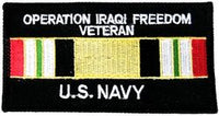 Operation Iraqi Freedom Ribbon Veteran U.S. Navy PATCH - HATNPATCH