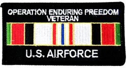 Operation Enduring Freedom Veteran US Air Force Patch - HATNPATCH