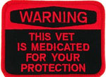 WARNING THIS VET MEDICATED…..  PATCH - HATNPATCH