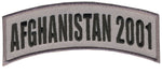 AFGHANISTAN 2001 TAB ROCKER PATCH - HATNPATCH