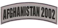 AFGHANISTAN 2002 TAB ROCKER PATCH - HATNPATCH