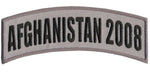 AFGHANISTAN 2008 TAB ROCKER PATCH - HATNPATCH
