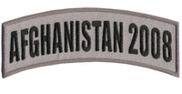AFGHANISTAN 2008 TAB ROCKER PATCH - HATNPATCH