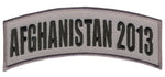 AFGHANISTAN 2013 TAB ROCKER PATCH - HATNPATCH