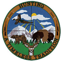 Hunting A Timeless Tradition w/ Scope Gun Patch - HATNPATCH