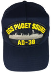 USS PUGET SOUND AD-38 HAT - HATNPATCH