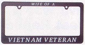 WIFE OF A VIETNAM VET - PLASTIC - HATNPATCH