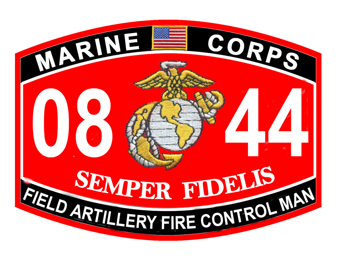 USMC Marine Corps 0844 Field Artillery Fire Control Man Patch | HATNPATCH