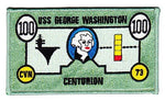 USS George Washington CVN-73 Centurion 100 Patch - HATNPATCH