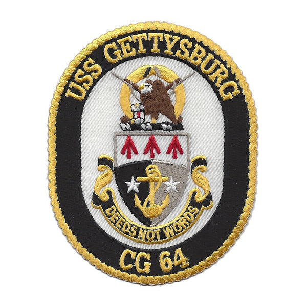 USS Gettysburg CG-64 Patch - HATNPATCH